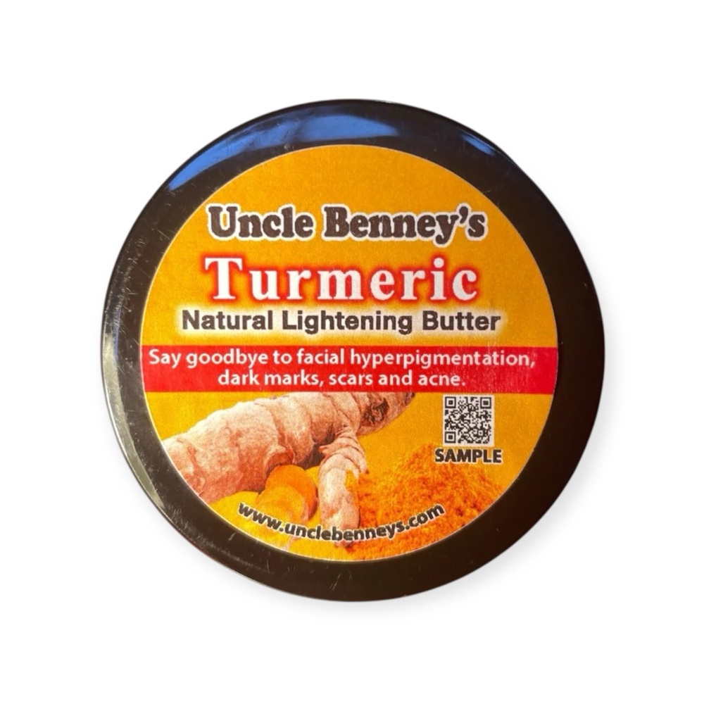 Uncle Benney's Turmeric Natural Lightening Butter 1oz | NWT